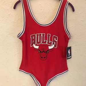NWT Chicago Bulls NBA Topshop Bodysuit